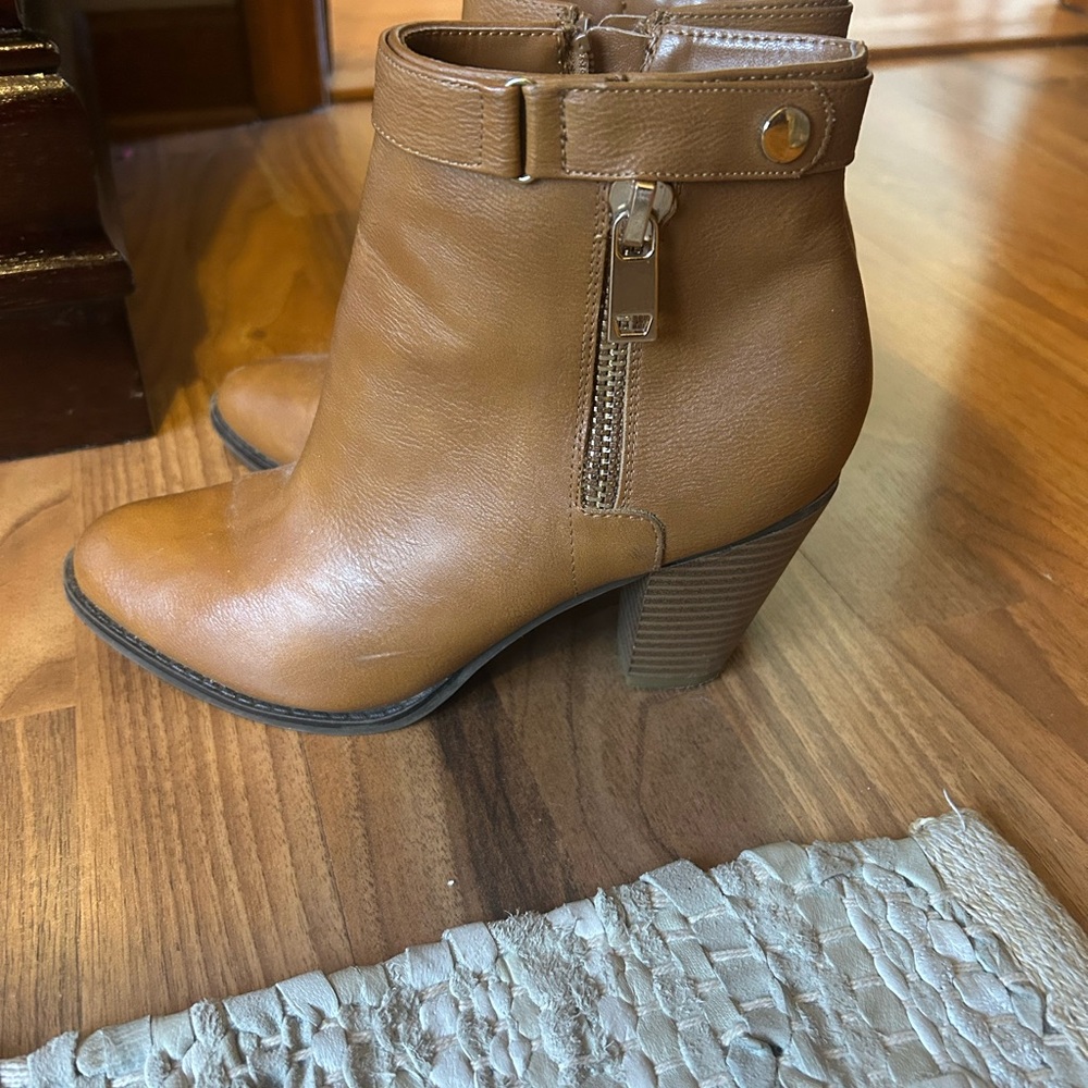 Stylish Tan Ankle Boots